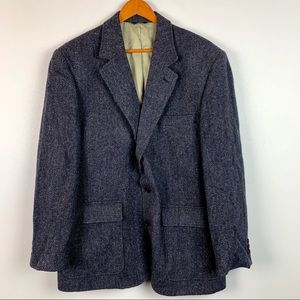 Orvis Men’s Size 42 R Tweed Wool Blazer Sport Coat